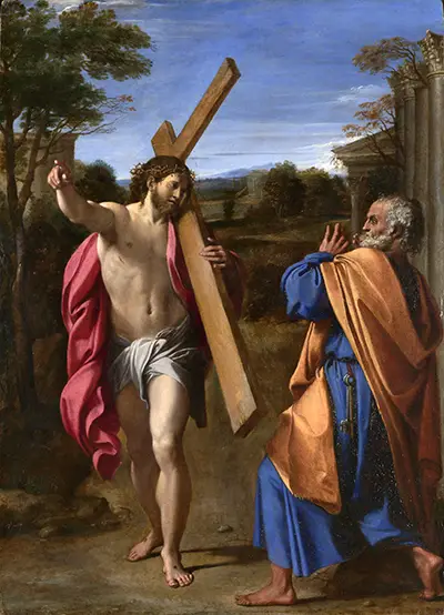 Jesus and Saint Peter (Domine, Quo Vadis) Annibale Carracci